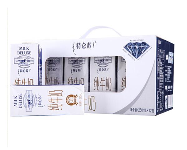 蒙牛特仑苏纯牛奶 250ml*12盒-宏信龙生活馆-江都商城