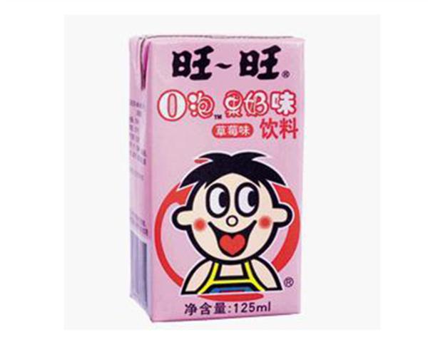O泡果奶饮料草莓味125ml-宏信龙生活馆-江都商城
