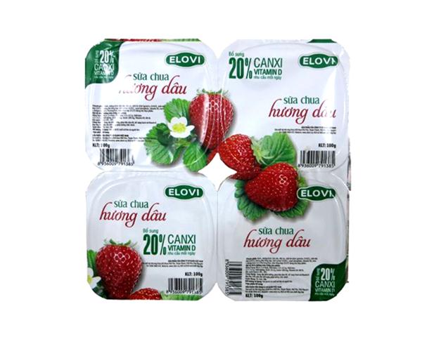 【ELOVI】酸奶 草莓100G 一盒-龙会易购-宏创